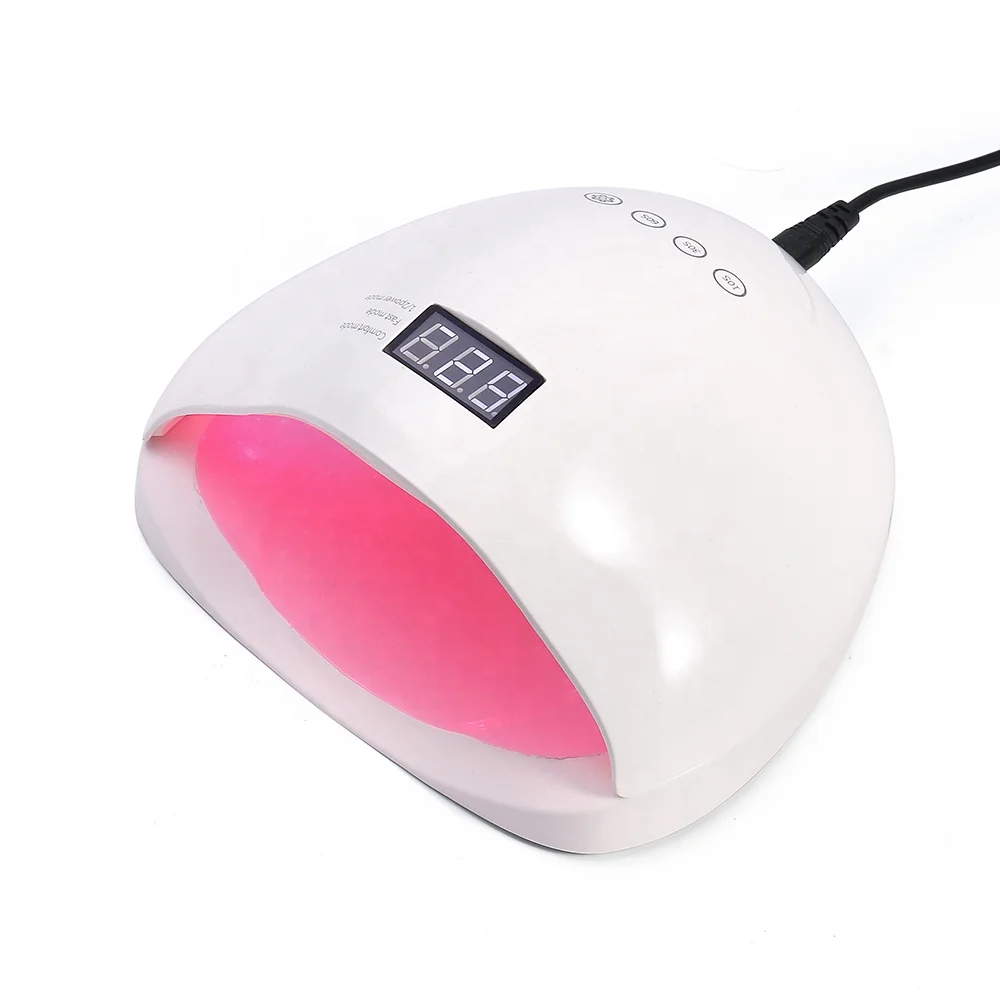 Why 134 companies buy this red pink light  48w 18k powerful pro cure gel led light uv led nail lamp for uv nail gel