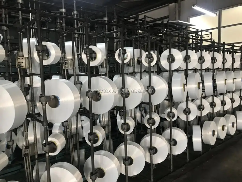 
Polyester Air textured yarn dope dyed black 600D 800D ATY 