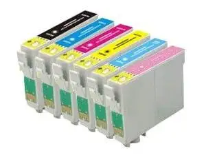2pk T048420 YELLOW Reman Ink Cartridge for Epson T0484