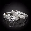 Fashion Jewelry Cute Girls Quad Ring Unisilver Couple Ring Jewelry For Sale