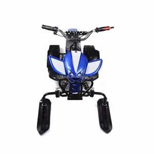 hot sales double people seat plastic snow slide sledge snowmobile for kids winter sports