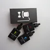 Rectangle black frosted glass bottles 15ml 30ml NEW design/ rectangle frost black glass bottle