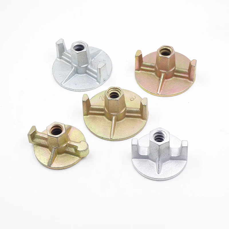 
WRK Scaffolding Concrete Formwork Parts Accessories Connector Thread Round Butterfly Tie Rod Wing Nut 