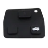 CS007051 Top quality 3 Buttons Black Car Remote Entry Key Rubber Pad fob for Replacement