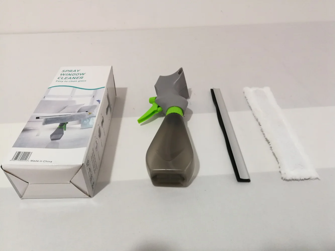 Squeegee Microfiber Window Glass Cleaner Spray Pump Mop Wiper Buy