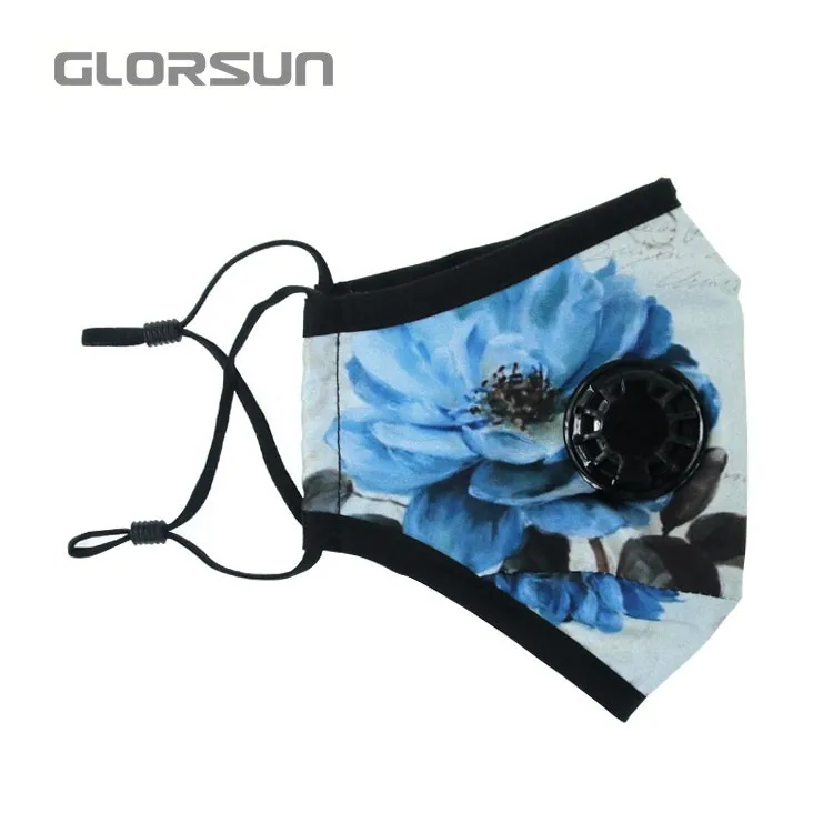 
custom anti dust facemask printed design dustproof mouth face mask 