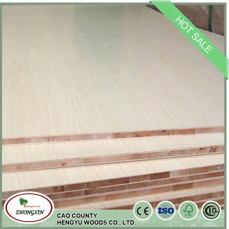 
Accept OEM door frame 12mm paulownia core wood boards veneer block board 
