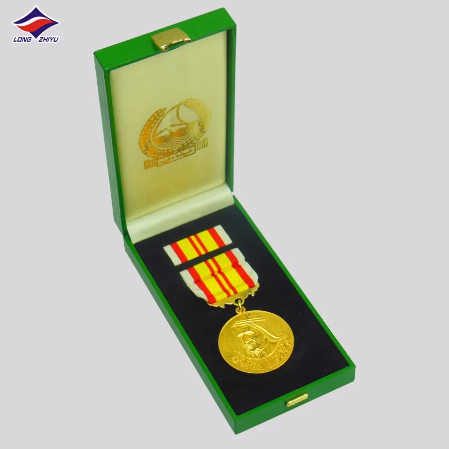  Polygon  Shape Custom Logo  Sticker  Medal With Paper Box 