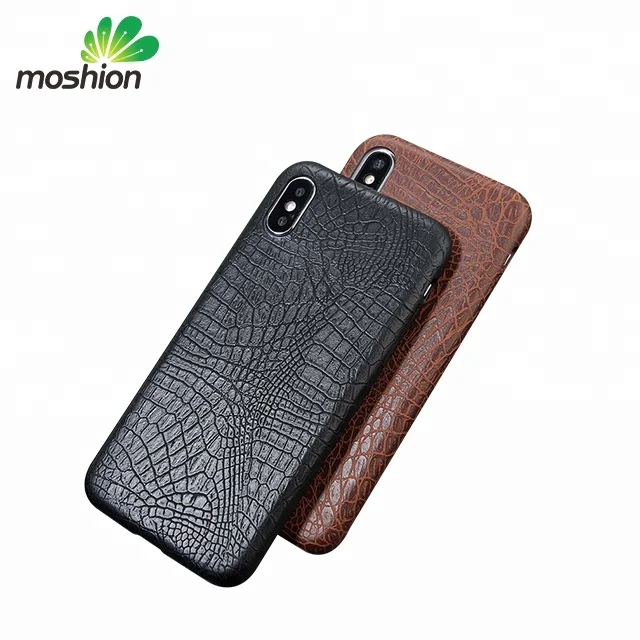 

Luxury Crocodile Snake Leather soft Back Cover for iPhone 7/8 Plus , for iphone x/xr/xs max case tpu, Black;brown;gray;red;white;blue;pink