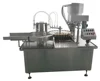 Automatic liquid bottle vials filling capping machine
