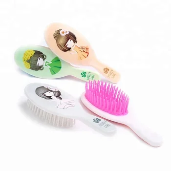 Wholesale Mini Safe Printing Kids Baby Hair Brush Buy Baby Hair