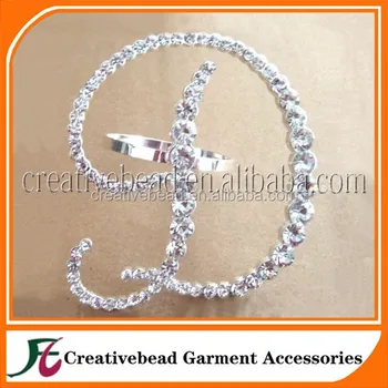 Wholesale Crystal Rhinestone Napkin Rings For Wedding Decoration