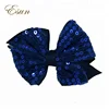 Promotion Sequined Classic Mesh Ribbon Shining Lacy Hair Bows