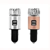 C3 Car Air Purifier Car Charger 2 in 1 Ionic Air Cleaner Ionizer with 2 USB Ports
