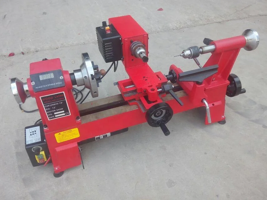 
woodworking machine hot-sale heavy-duty wood lathe MC1218VDB with high quality for family DIY 
