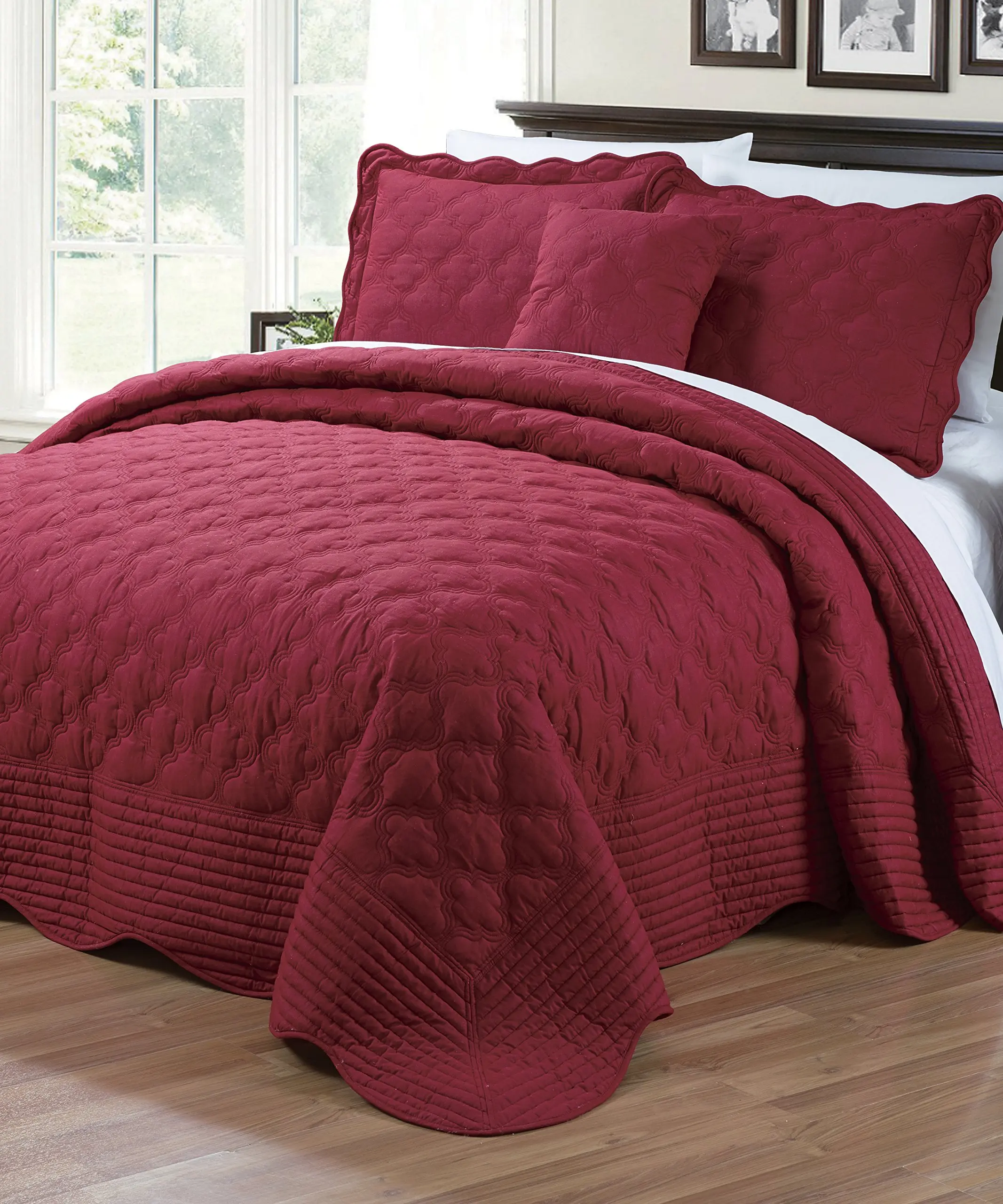 Cheap Burgundy Quilted Bedspread, find Burgundy Quilted Bedspread deals ...