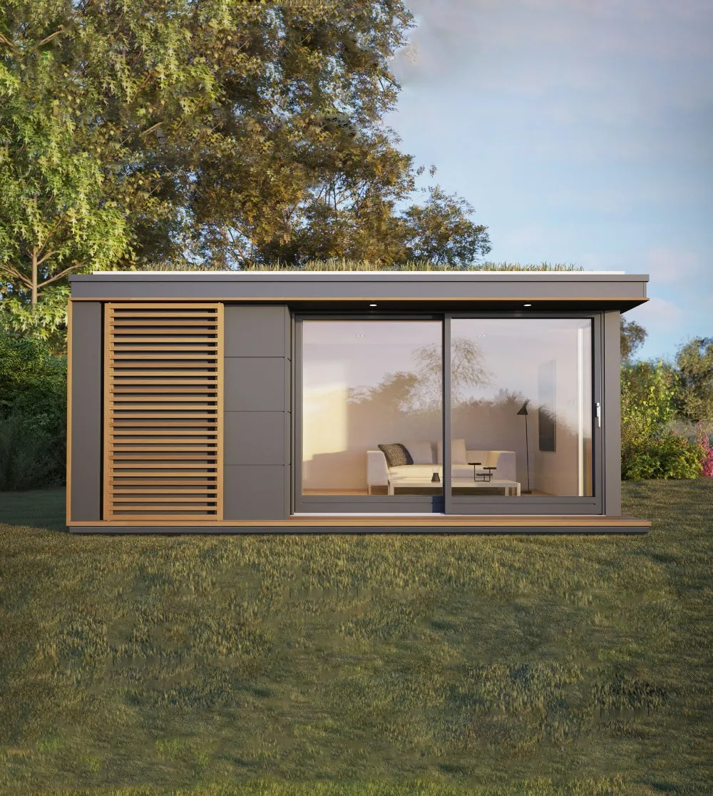 Foldable Prefab Garden House For Office,Resort,Shop - Buy Prefab Garden ...