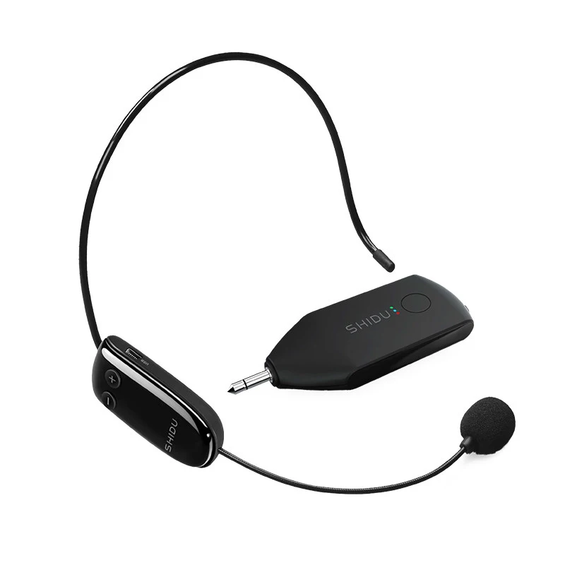 

SD-U8 uhf Wireless Headset Microphone Apply To Any Aux Audio Device, Black