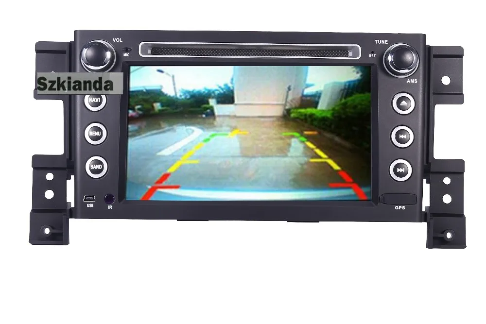 Top 7"HD IPS Touch Screen Android 9.0 Car DVD Player for Suzuki Grand Vitara radio stereo dvd Wifi 3G steering wheel camera DVR Map 8