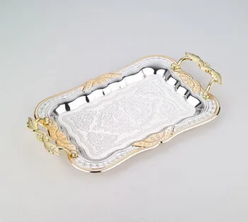 gold decorative tray