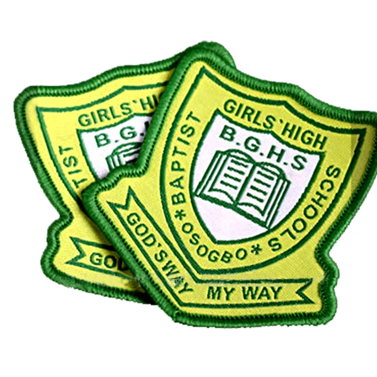 Custom Design Private Brand Name Logo School Uniform Scout Military Patch Woven Badge Buy Scout Badge Logo Badge Military Badge Product On Alibaba Com