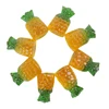Wholesale pineapple shape gummy candy custom gummy candy oem gummy candy
