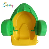 

Amusement park toys small plastic hand paddle boat for kids, mini hand padle boats
