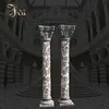 Excellent quality pure white roman marble columns