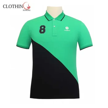 Single Jersey Design Embroidery Men's Polo Shirt With Custom Label ...