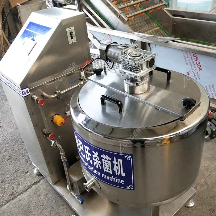 Electric Milk Pasteurization Machine Small Fruit Juice Pasteurizer