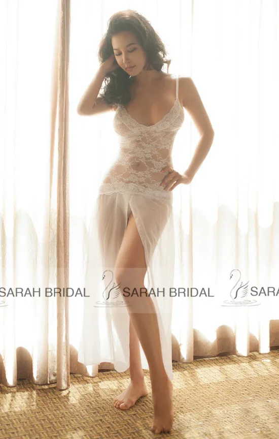 White Bridal Undergarments Y Womens Sleepwear Lace