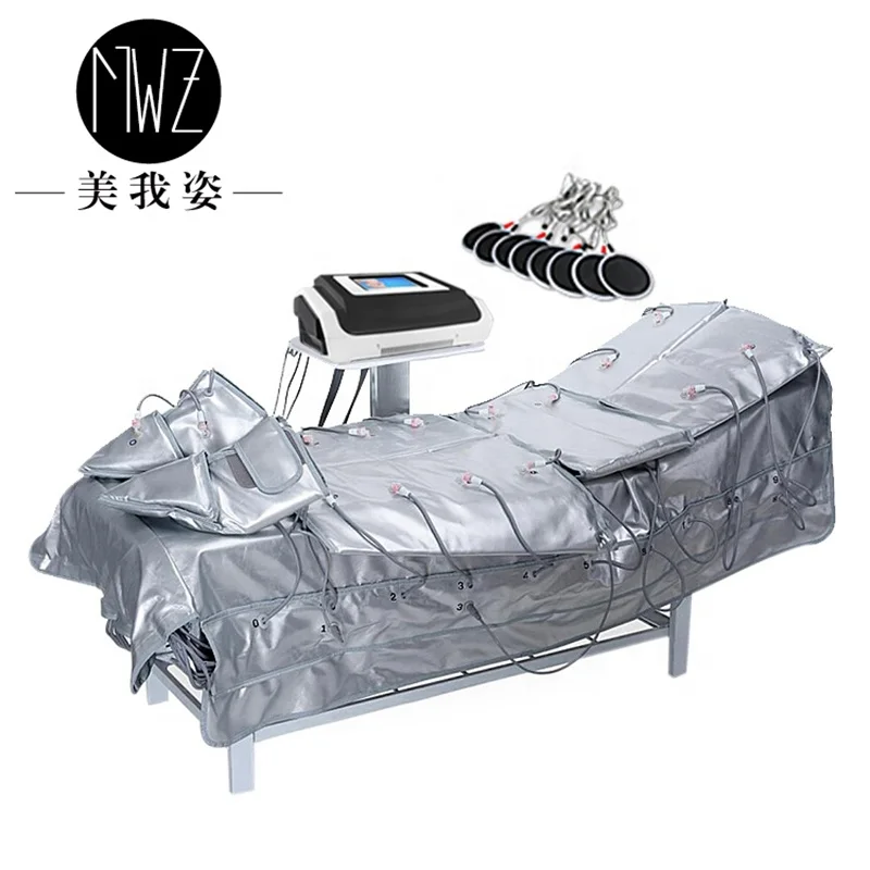 

3 in 1 far infrared+ems therapy +lymphatic drainage vacuum pressotherapy body slimming machine