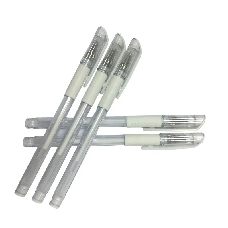 Private Label Washable Eyebrow Permanent Makeup Marker Pen Refillable Surgical Skin White Gel Ink Marker Pen Microblading Tool