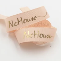 

Custom Grosgrain Personalised Ribbon Brand name gift ribbon