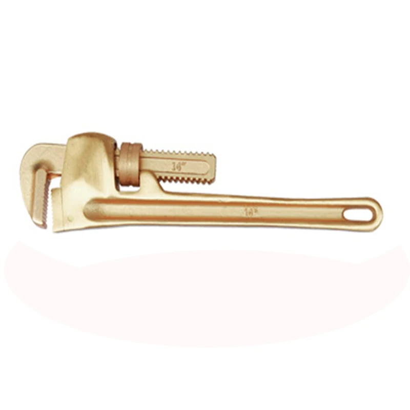
Chian manufacturers low price wholesale high quality aluminum copper alloy ridgid pipe wrench 