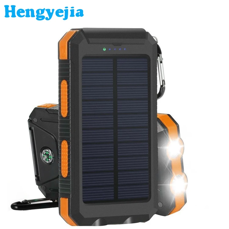 

PSE Certification Amazon Japan 10000mAh High-Efficiency SunPower Solar Panel Power Bank