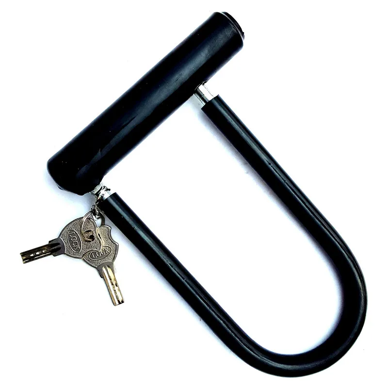 

Mountain Bicycle Security for Moter/Bicycle Accessories Warning Bike Lock Bike U Lock With Key