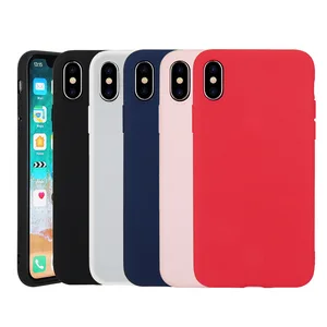 Wholesale Mobile phone Soft Silicone TPU phone case for iphone 7 8Plus X