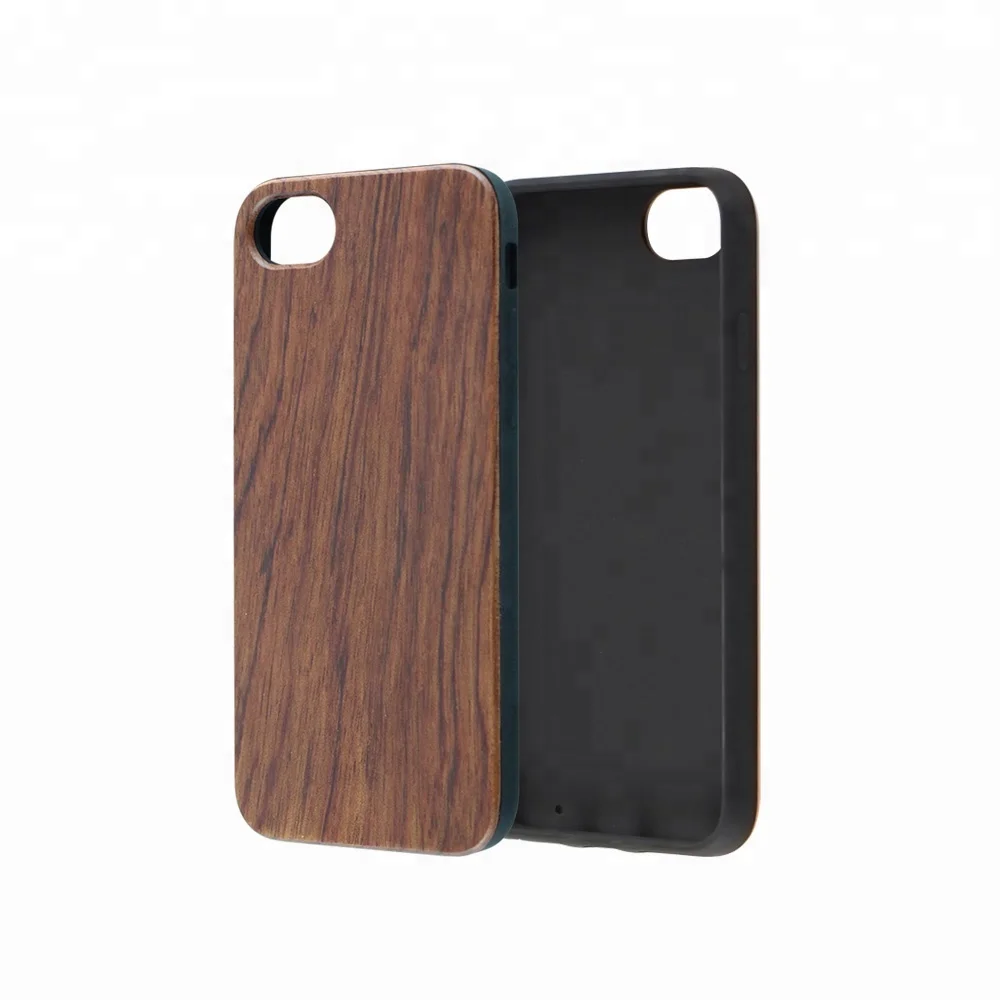 Wood Bamboo Cell Phone Case For IPhone X Mobile Cover