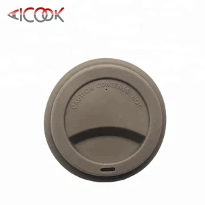 Image of Universal reusable silicone coffee cup lids