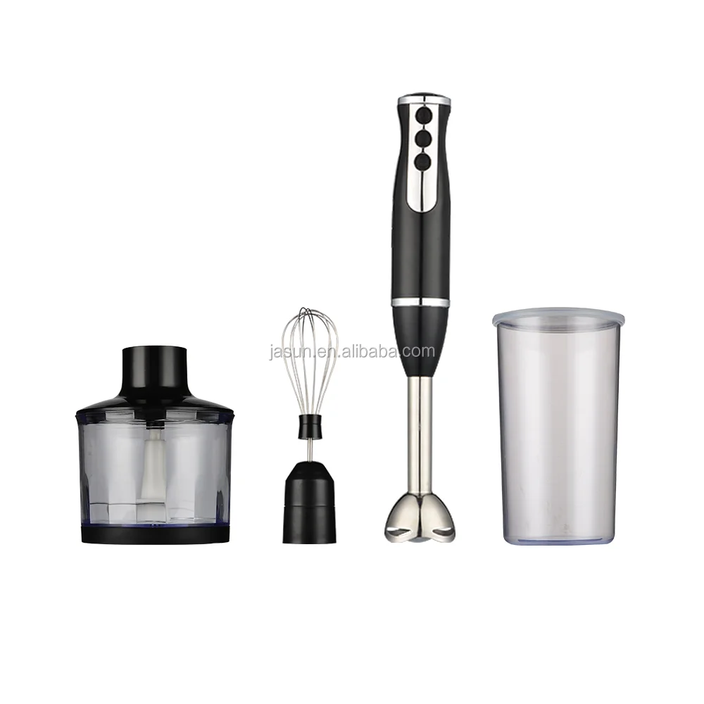 

(stock in USA) Homeleader Smart Stick Variable Speed 3-In-1 Hand Blender, Multifunctional Food Processor, Stainless Steel, 800W, Black