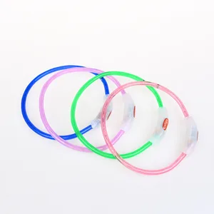 Image of Hot Selling LED Dog Collars Flashing Light Pet Collar Adjustable USB Rechargeable Dog collar Pet Supplies