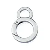 Wholesale Fashion High Quality 20mm Metal Key Ring Clasp, Zinc Alloy Metal Snap Hook with Hole for Bags