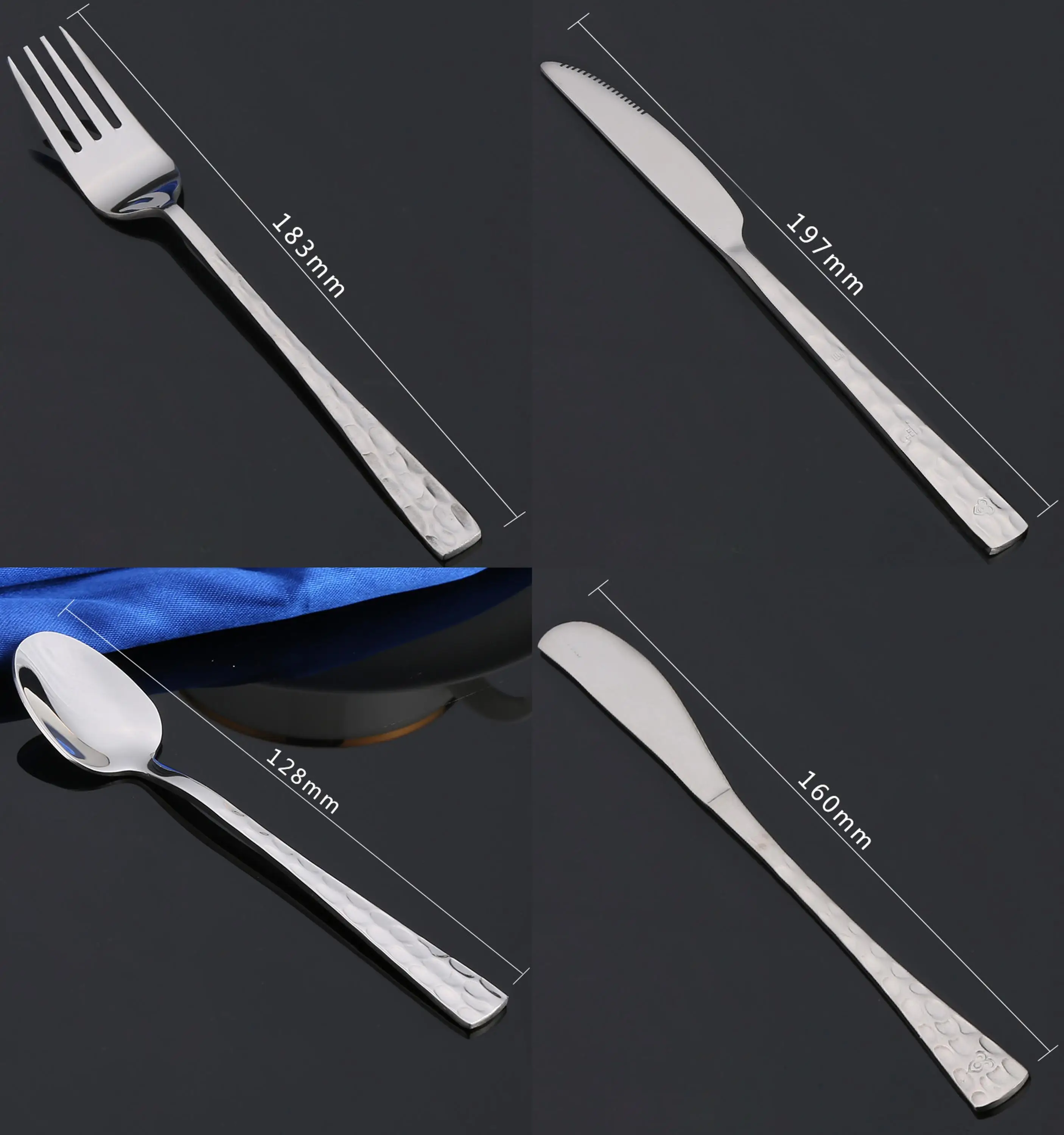Ecofriendly Stainless Steel Airline Cutlery Set Buy Airline Cutlery