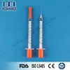 Medical sterile needle 31g 40 units insuline syringes disposable use