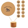 Eco friebdly Water pine wooden cup coaster
