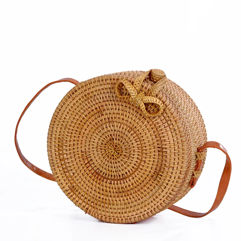 Fashion Square Big Capacity Beach Straw Hand Bag With Wood Handle - Buy ...