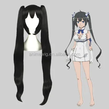 long black anime wig