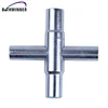 4-Way Sillcock Key Wrench valves switch Stem Lawn Faucet Key Fits Square Stems