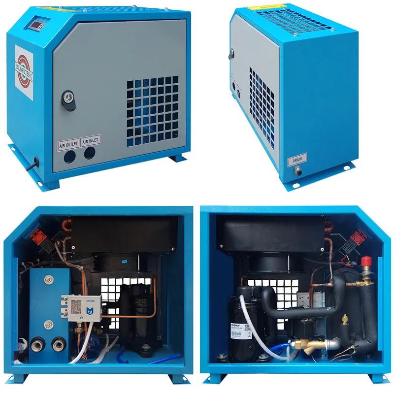 0.6nm3/min 0.25kw Compressed Air Dryer Machine With R134a Buy Compressed Air Dryer,Dryer,Dryer